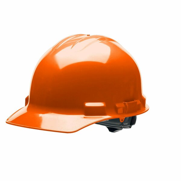 Cordova Ratchet, 6-Point, Duo Safety, Hard Hat, Cap, Hi-Vis Orange H26R8